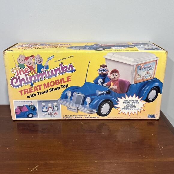 Ideal Other - 1984 Vintage The Chipmunks Treat Mobile Unopened New Ideal No. 48154